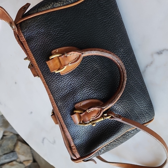 Vintage Dooney & Bourke Speedy Crossbody Shoulder Bag - Picture 5 of 17